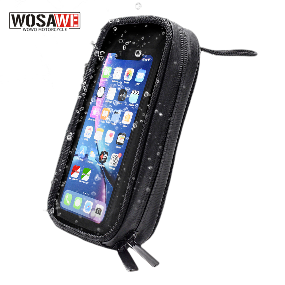 Magnetic Tank Bag - WOSAWE Motorcycle Fuel Tank Magnetic Mobile