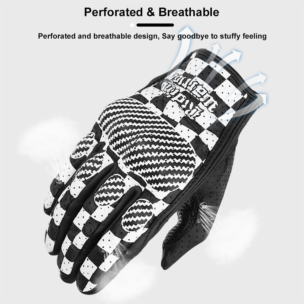 Vintage Motorcycle Gloves Genu - Motorcycle Gear Fox reseña y precio