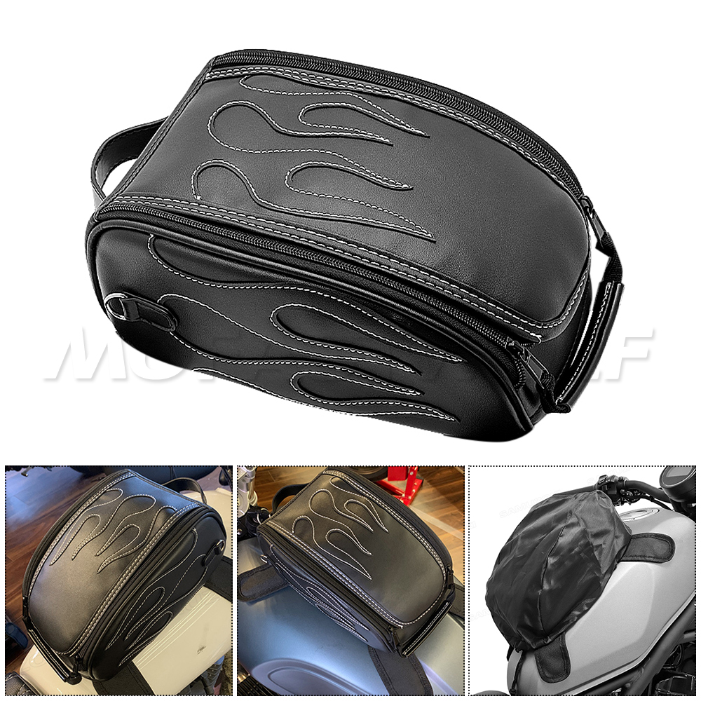 Black Oil Fuel Tank Bag Magnet - Magnetic Tank Bag reseña y precio