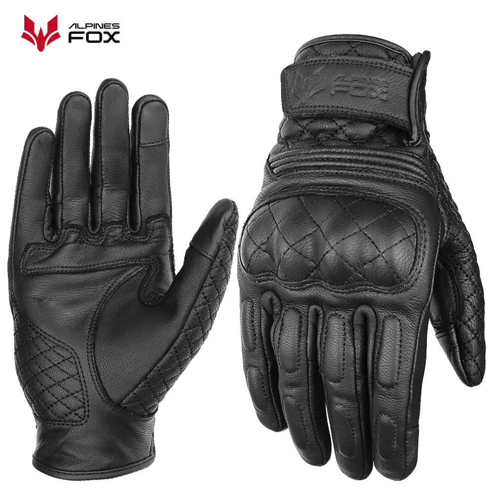 Retro Motorcycle Gloves Real L - Motorcycle Gear Fox reseña y precio