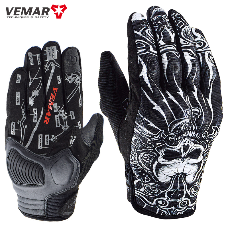 VEMAR Motorcycle Gloves Men Vi - Motorcycle Gear Fox reseña y precio
