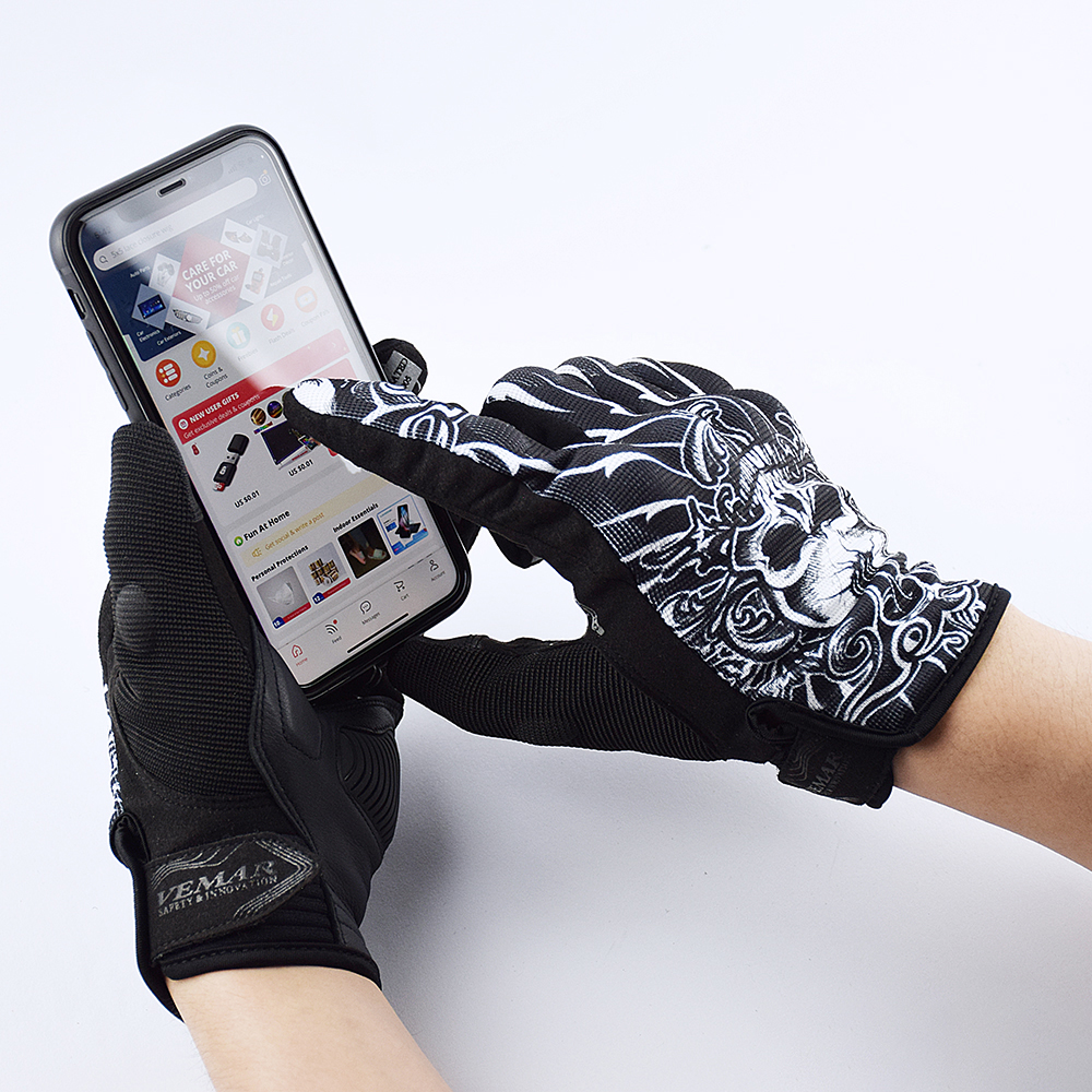 VEMAR Motorcycle Gloves Men Vi - Motorcycle Gear Fox reseña y precio