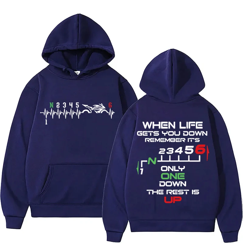 New 1N23456 Motorcycle Gear Bi - Motorcycle Gear Hoodie reseña y precio