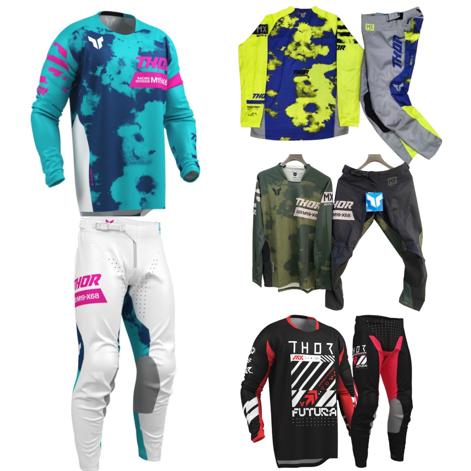 Motocross Gear Set Top Off Roa - Motorcycle Gear For Sale reseña y precio