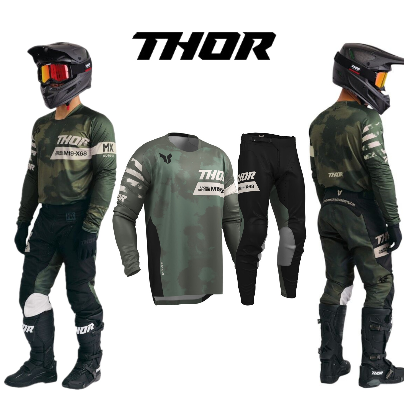Motocross Gear Set Top Off Roa - Motorcycle Gear For Sale reseña y precio