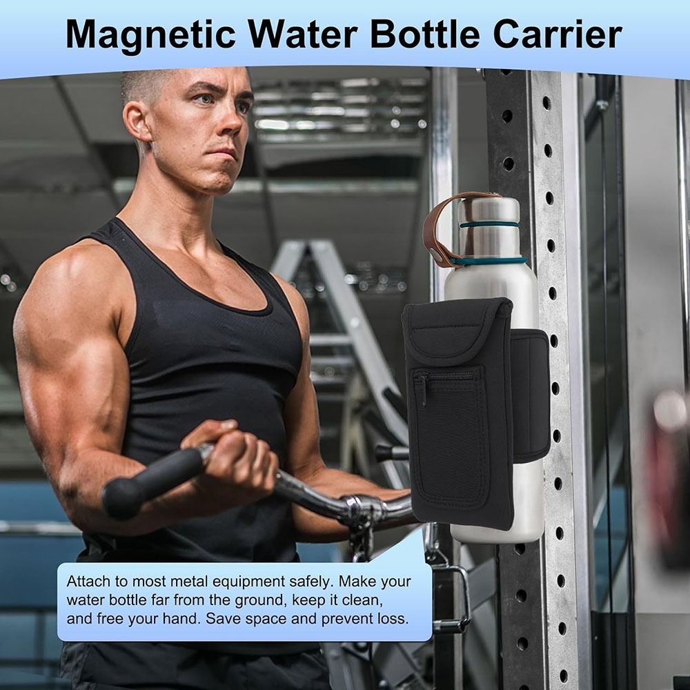 Magnetic Gym Water Bottle Bag  - Magnetic Tank Bag reseña y precio