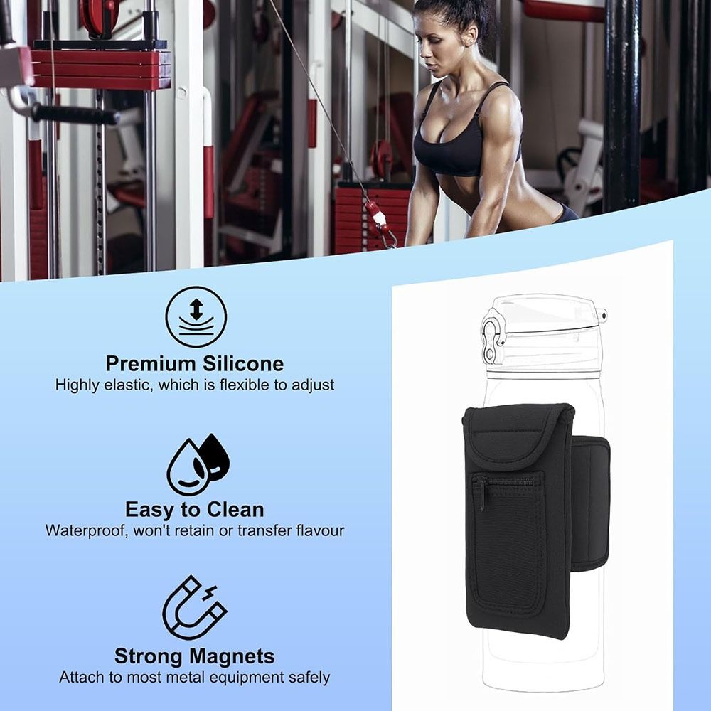 Magnetic Gym Water Bottle Bag  - Magnetic Tank Bag reseña y precio