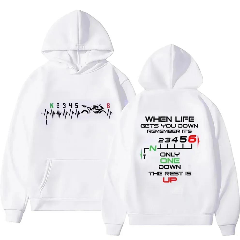 Men's Hoodies male Pullover Cl - Motorcycle Gear Hoodie reseña y precio