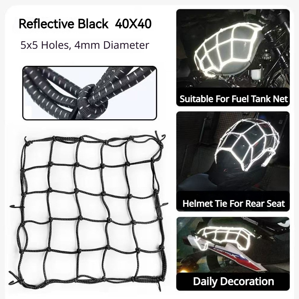 6 Hooks Luggage Net Protective - Motorcycle Gear Brand reseña y precio