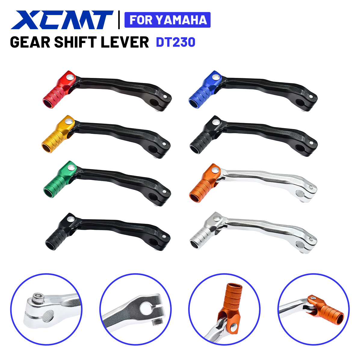 CNC Aluminum Folding Gear Shif - Motorcycle Gear Yamaha reseña y precio