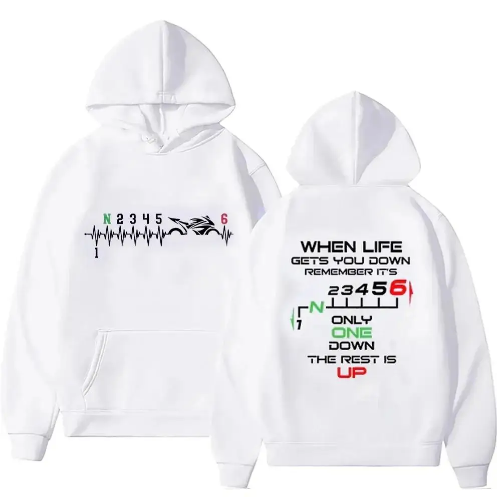 Men's Hoodies male Pullover Cl - Motorcycle Gear Hoodie reseña y precio