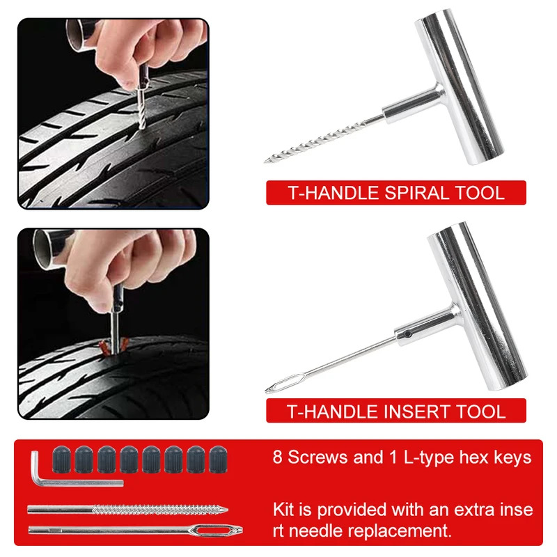 Tyre Repair Kit Puncture Plug  - Motorcycle Gear Jammer reseña y precio