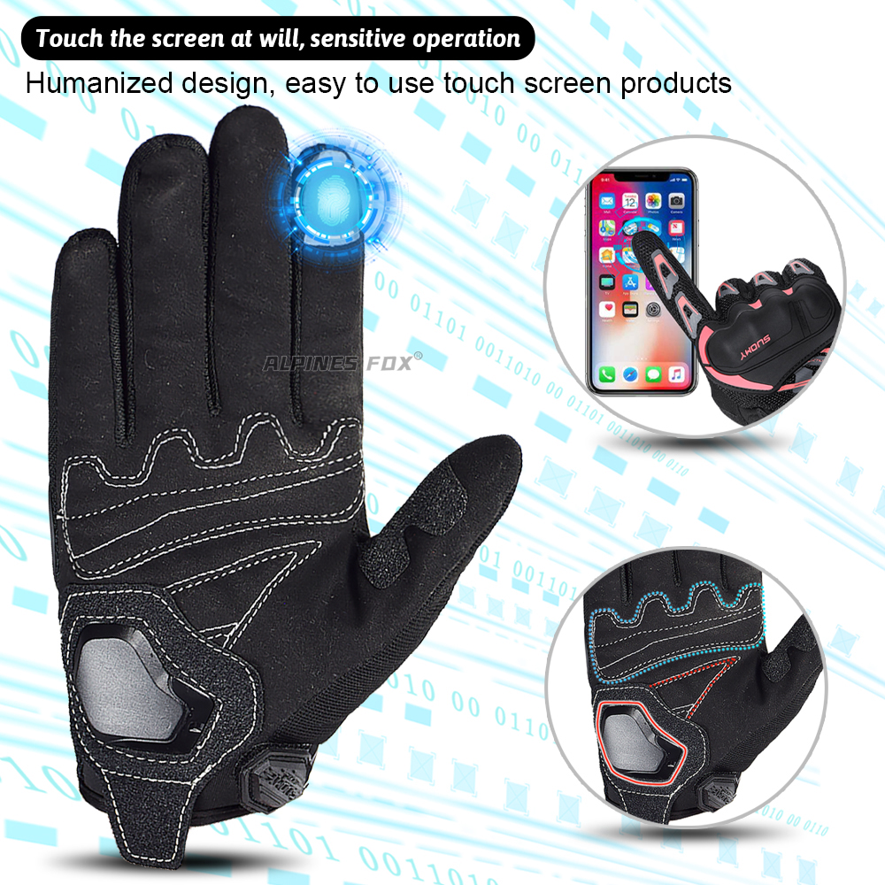 SUOMY Motorcycle Gloves Women  - Motorcycle Gear Fox reseña y precio