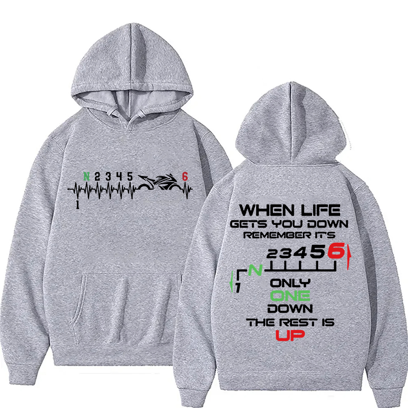 New 1N23456 Motorcycle Gear Bi - Motorcycle Gear Hoodie reseña y precio