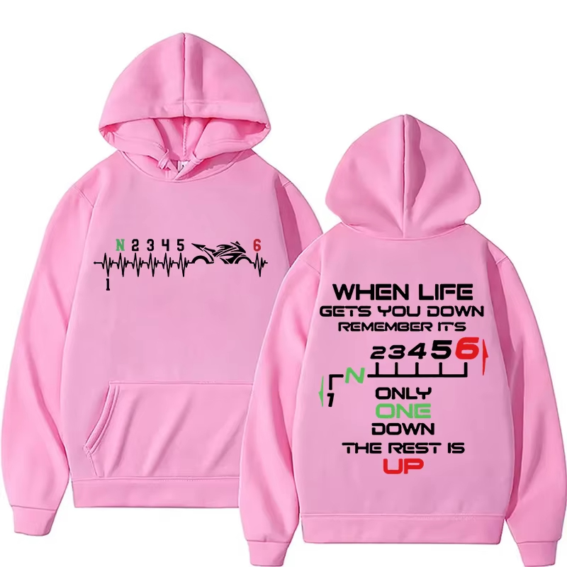 New 1N23456 Motorcycle Gear Bi - Motorcycle Gear Hoodie reseña y precio