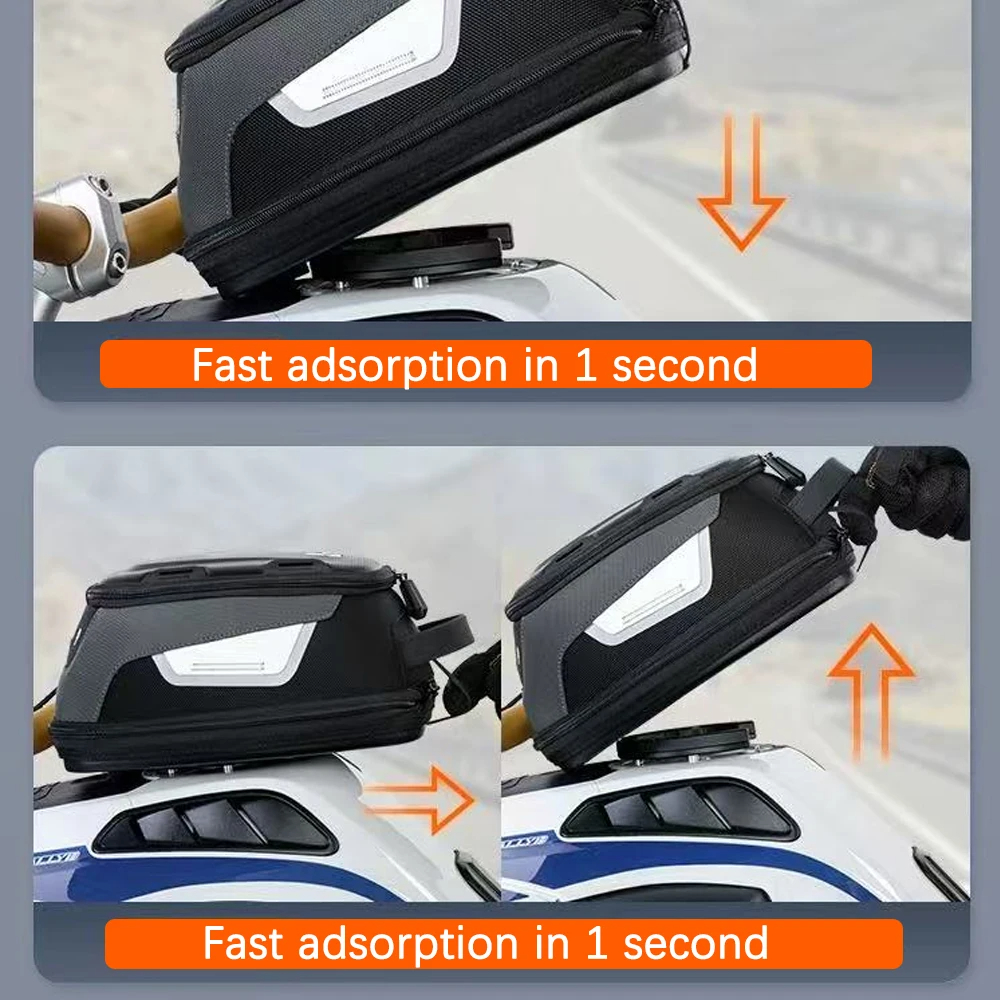 Motorcycle Tank Bag For Turism - Magnetic Tank Bag reseña y precio