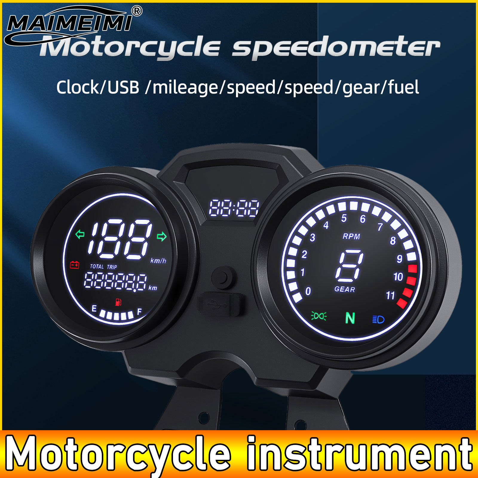 AD Motorcycle Digital Board Un - Motorcycle Gear Jammer reseña y precio