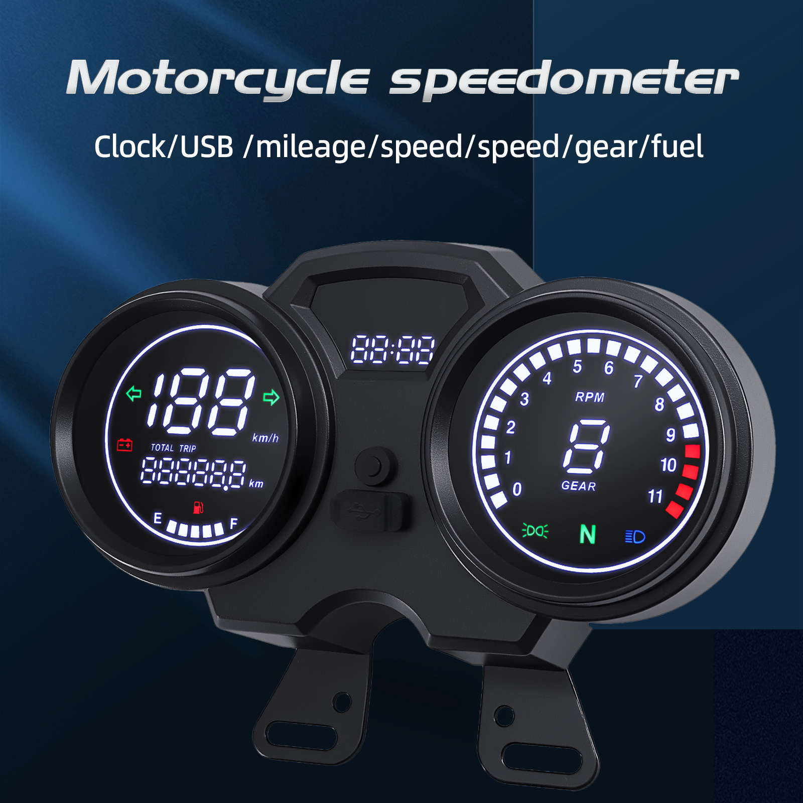 AD Motorcycle Digital Board Un - Motorcycle Gear Jammer reseña y precio