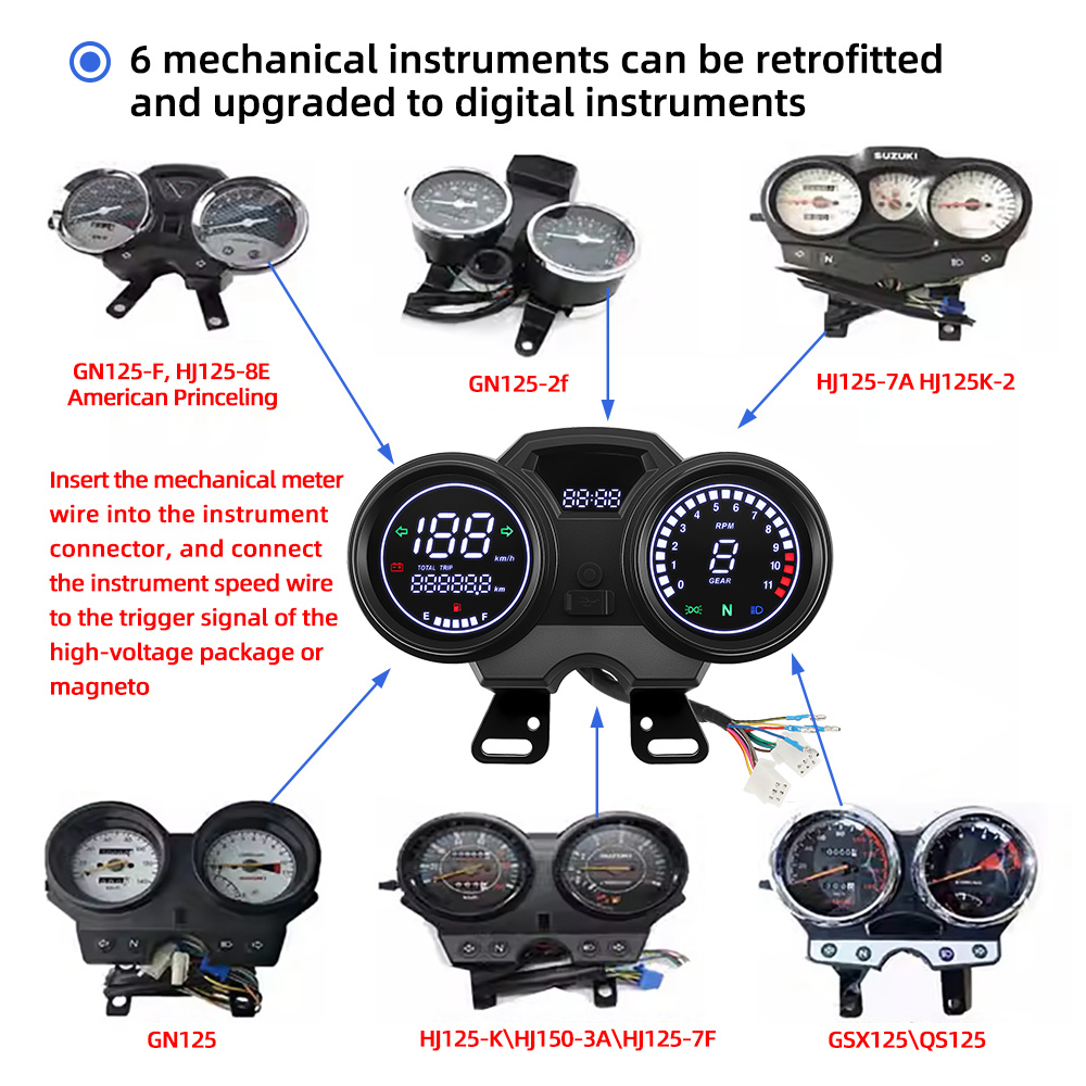 AD Motorcycle Digital Board Un - Motorcycle Gear Jammer reseña y precio