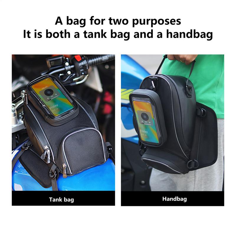 Tank Bag Phone Pouch Motorcycl - Magnetic Tank Bag reseña y precio