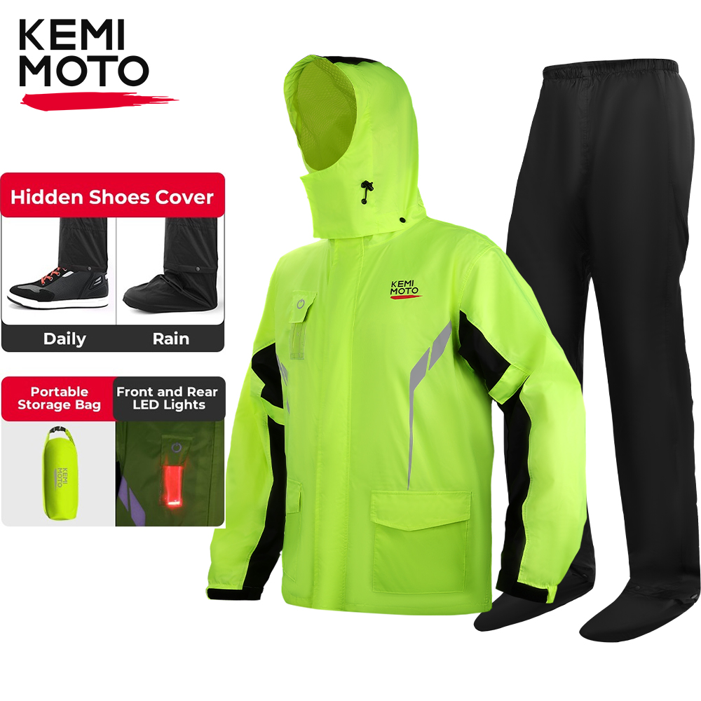 KEMIMOTO Unisex Waterproof Rai - Motorcycle Gear For Sale reseña y precio