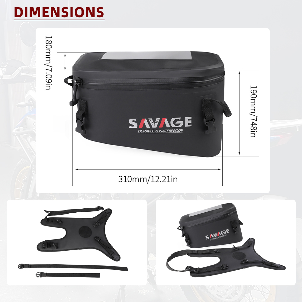2025 CBR650R Tank Bag For Hond - Magnetic Tank Bag reseña y precio