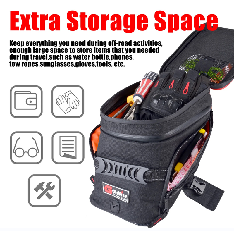 New Universal Motorcycle Tank  - Magnetic Tank Bag reseña y precio