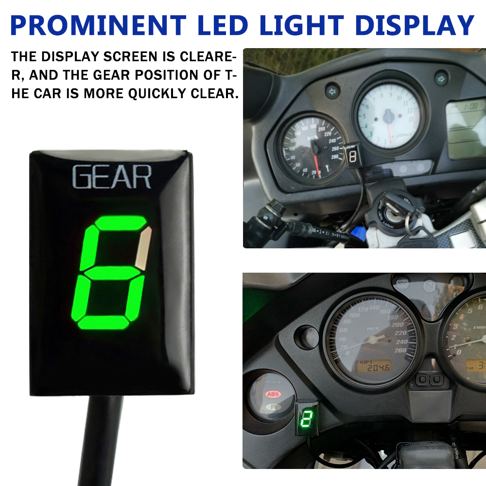 Gear Indicator Counter Speed D - Motorcycle Gear Ratio reseña y precio