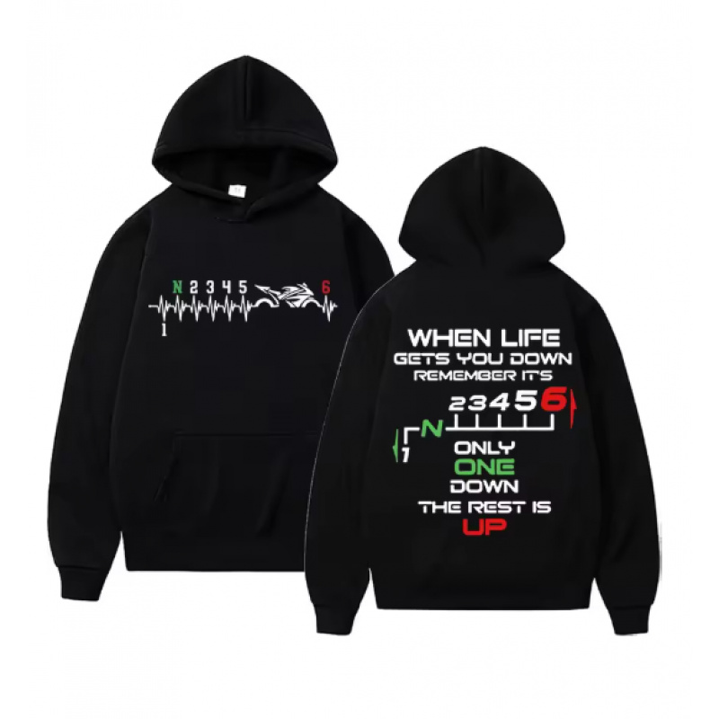 1N23456 Unisex Motorcycle Gear - Motorcycle Gear Hoodie reseña y precio