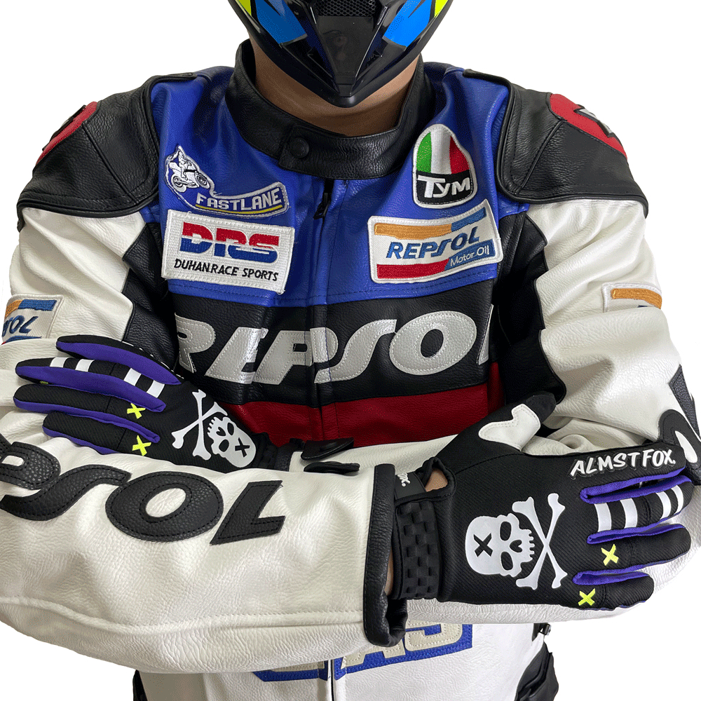 Almst Fox Skull Motorcycle Glo - Motorcycle Gear Fox reseña y precio