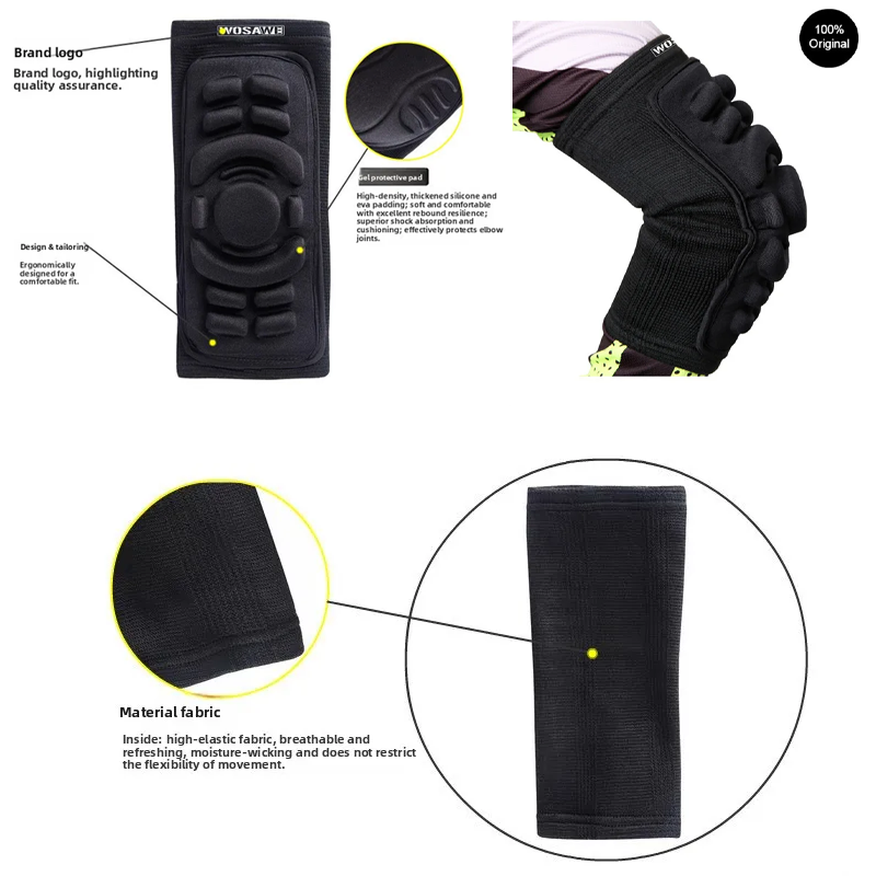 WOSAWE Motorcycle Knee Guard B - Motorcycle Gear For Sale reseña y precio